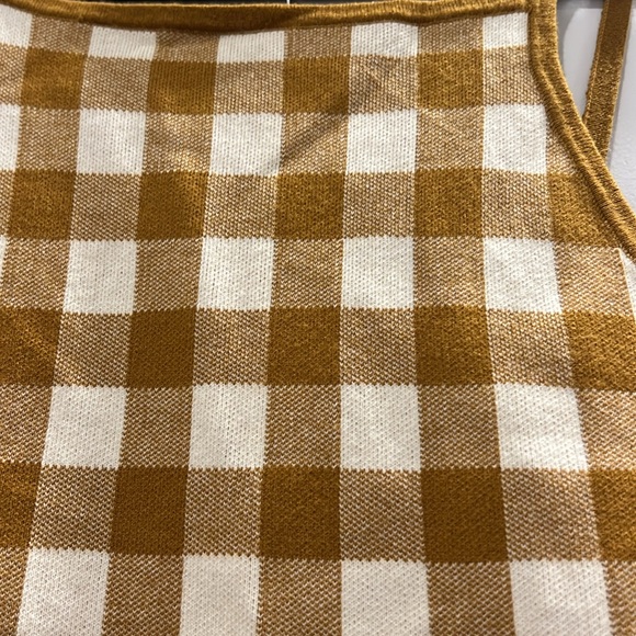 NWT Madewell Gingham Sweater Tank - Picture 4 of 6